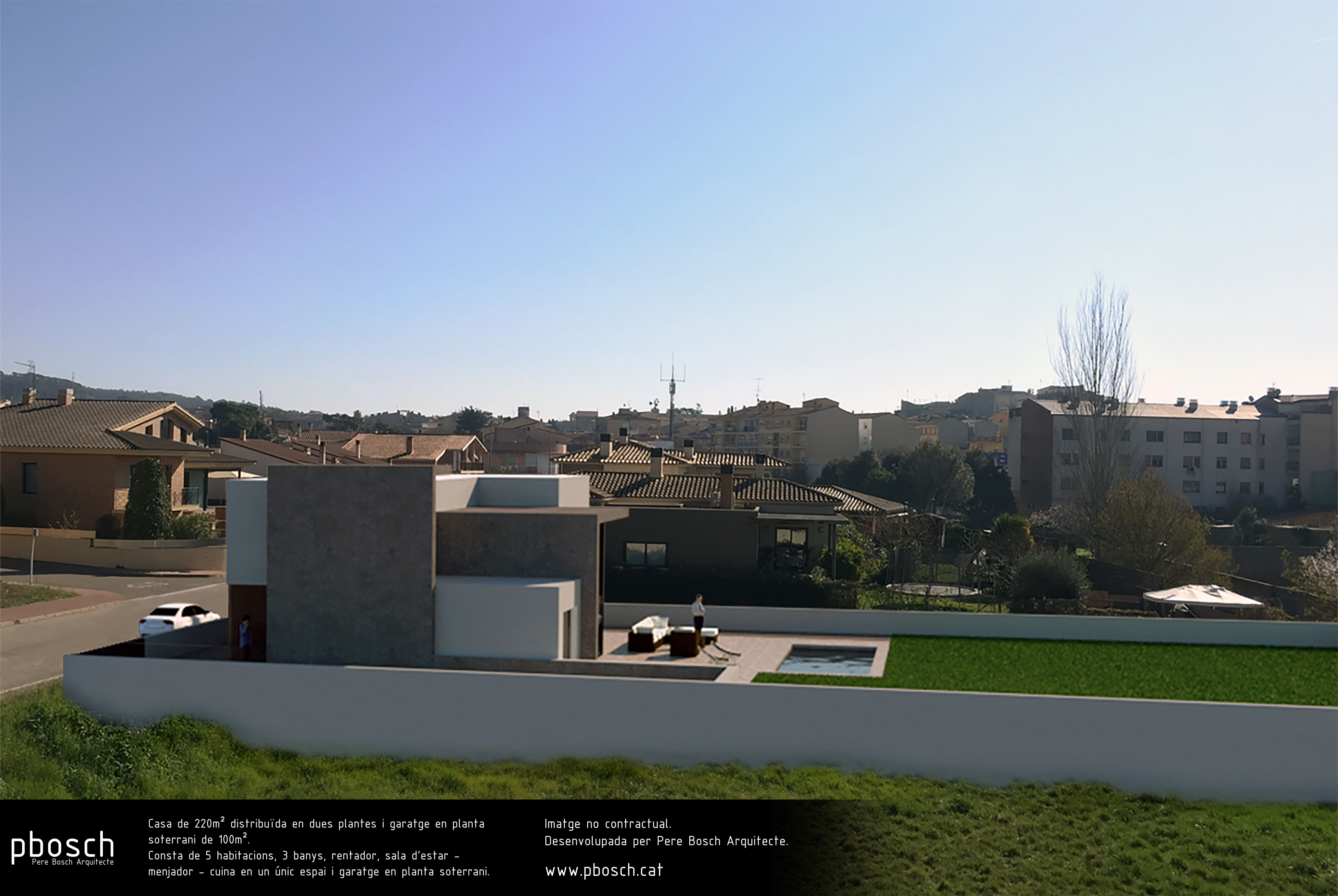 Projecte mostra tipus casa aïllada