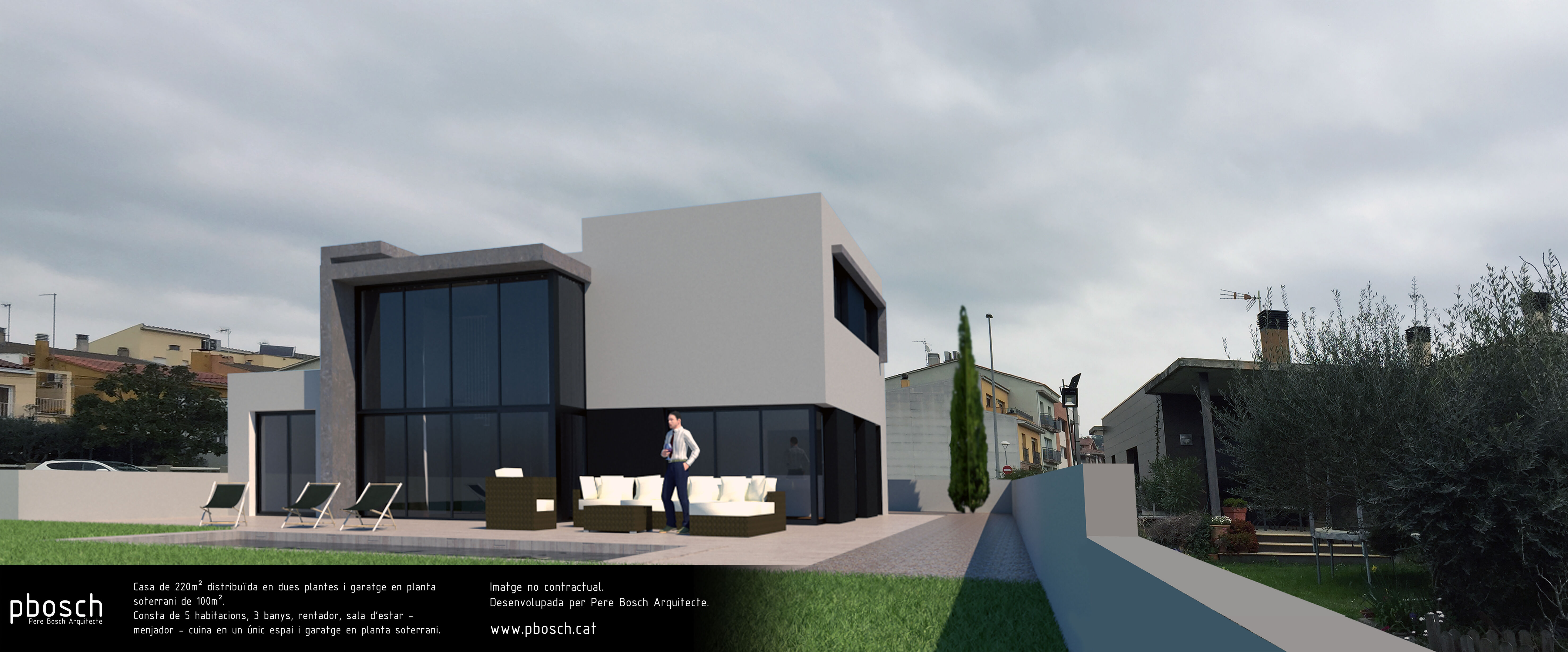 Projecte mostra tipus casa aïllada