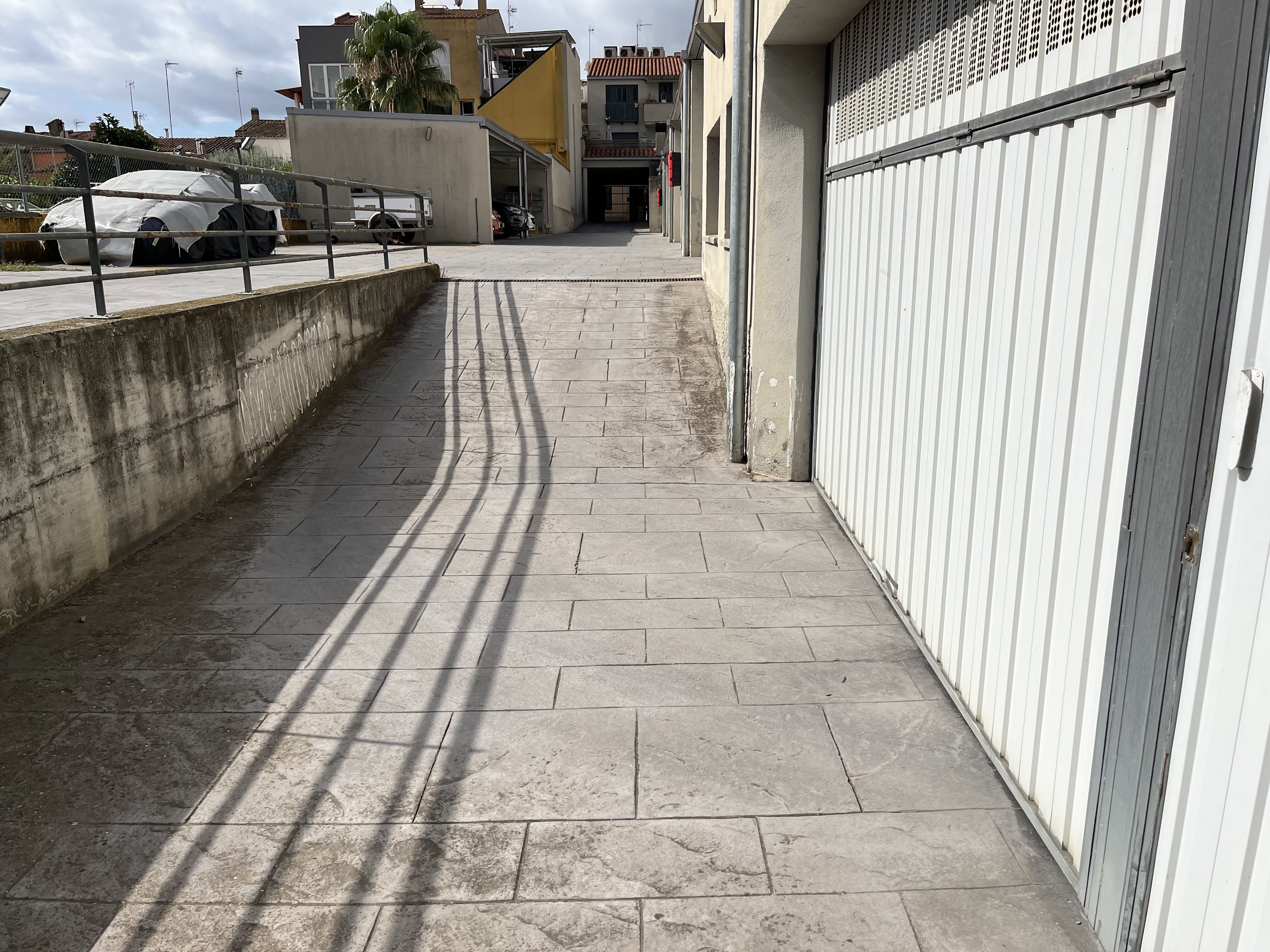 Rampa accés